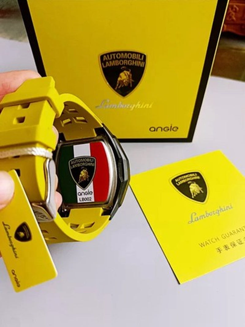 New Angie X Lamborghini Sub Dial Gentlemen'S Sport Watch