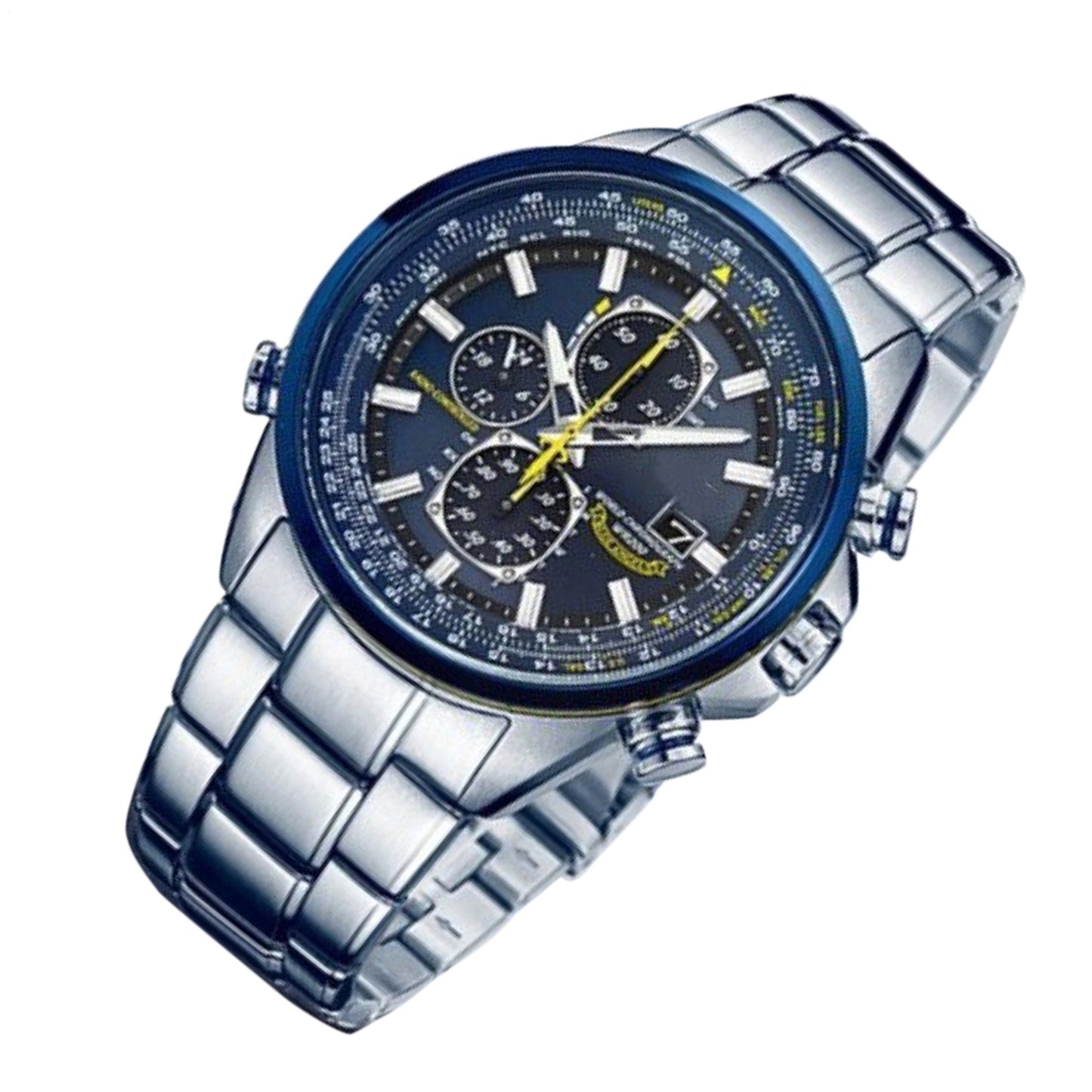 CITIZEN Blue Angels Men'S Watch Fashion Steel Blue Quartz Watch Wristwatch