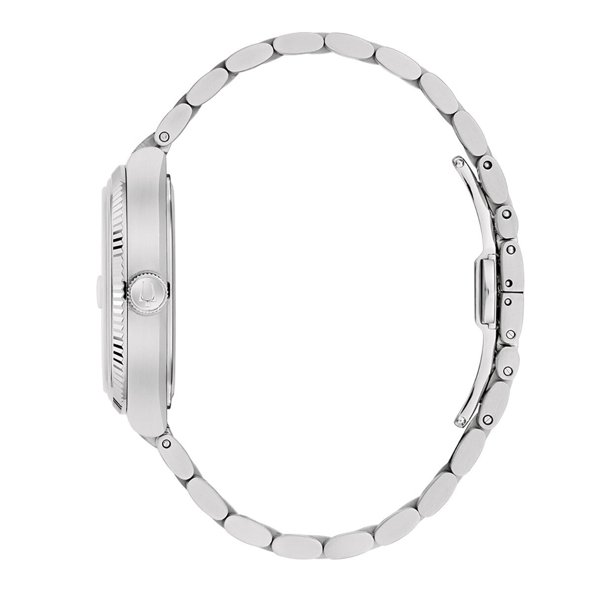 Bulova Men'S Quartz Watch Super Seville Steel/Silver 96B444