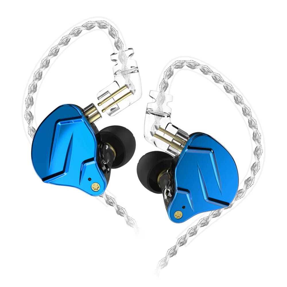 ZSN Pro X Metal Earphones 1BA+1DD Hybrid Technology HIFI Bass Earbuds in Ear Monitor Headphone Sport Noise Cancelling Headset