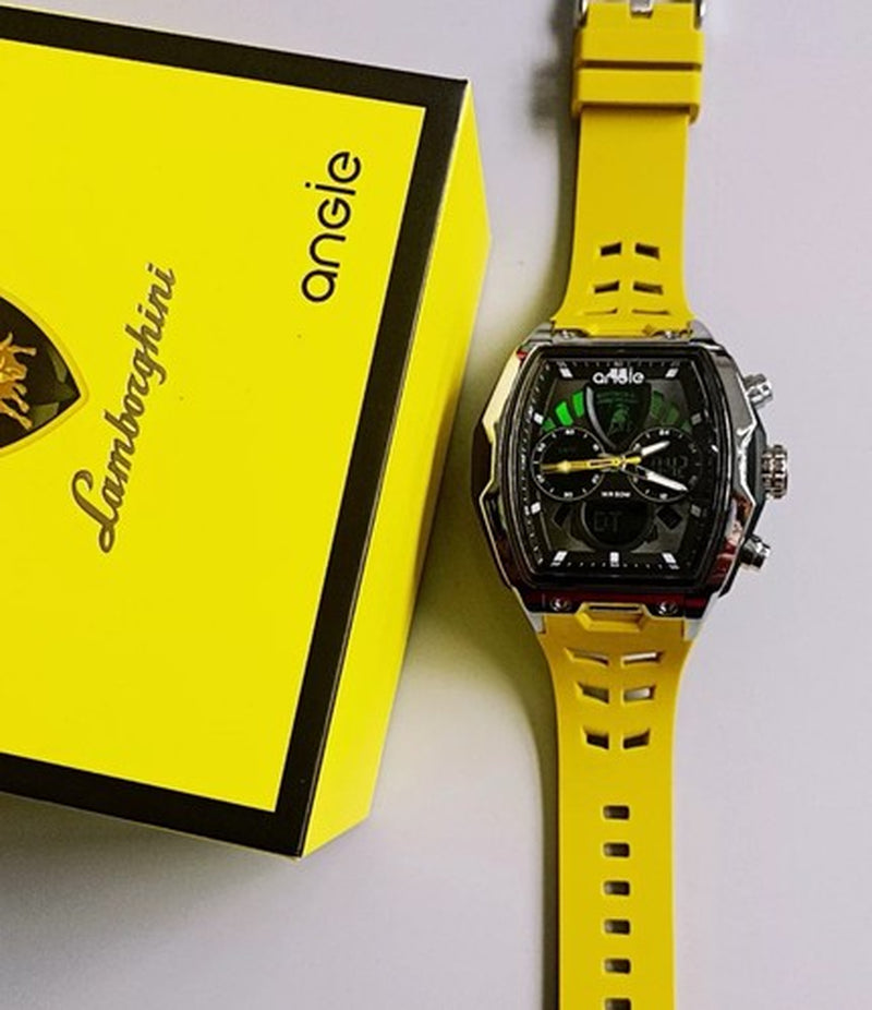 New Angie X Lamborghini Sub Dial Gentlemen'S Sport Watch