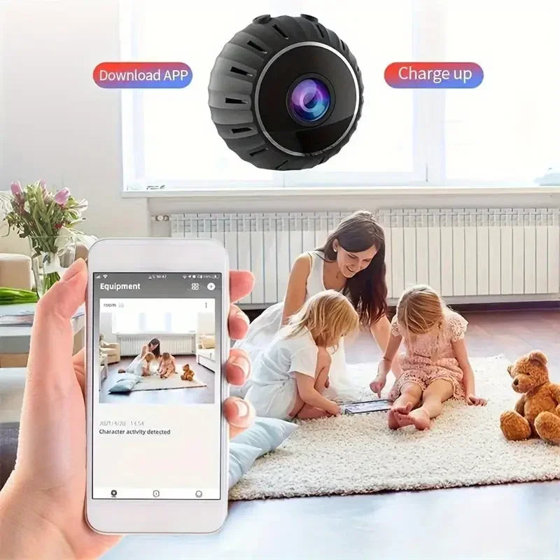 X10 4K Camera Wifi Wireless Monitor Remote Monitor Camcorders Security Protection Baby Monitor Smart Home Mini Camcorder 2025NEW