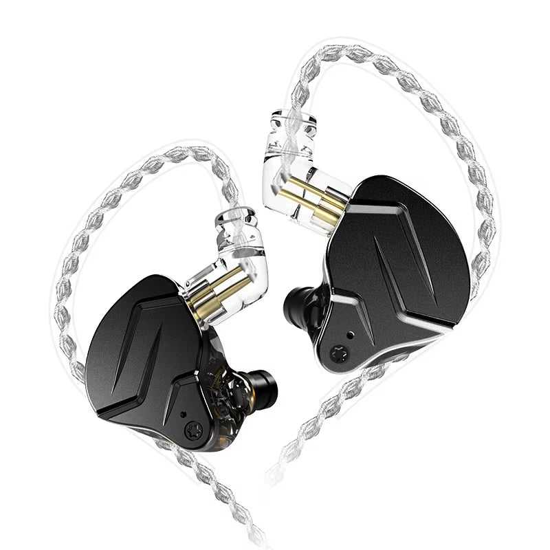 ZSN Pro X Metal Earphones 1BA+1DD Hybrid Technology HIFI Bass Earbuds in Ear Monitor Headphone Sport Noise Cancelling Headset