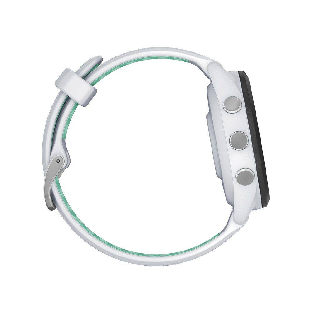Forerunner 265S Running Smartwatch with Black Bezel 1.64 X .51 in White