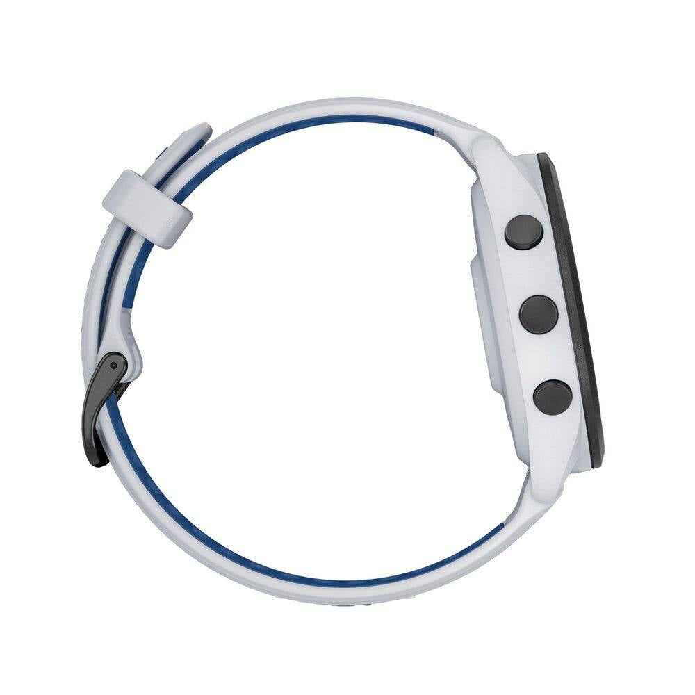 Forerunner 265 Running Smartwatch with Black Bezel 1.81 X .51 in White