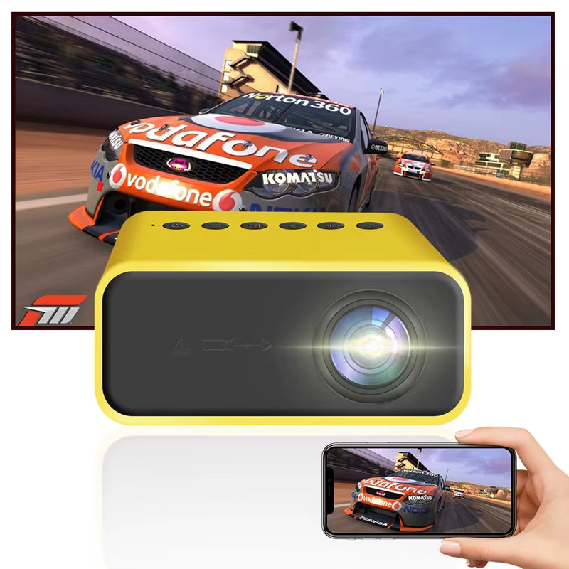 Xiaomi Mini Projector Portable Home Projector 8K HD Projector Indoor Entertainment Bedroom Game Theater Children'S Projector