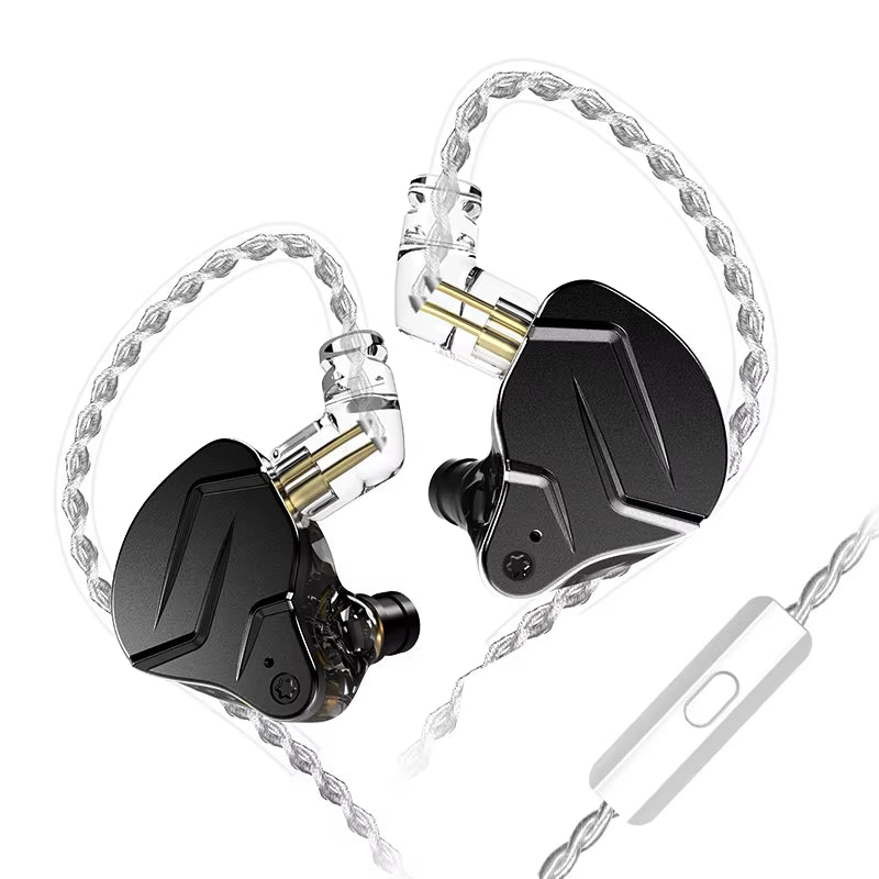ZSN Pro X Metal Earphones 1BA+1DD Hybrid Technology HIFI Bass Earbuds in Ear Monitor Headphone Sport Noise Cancelling Headset
