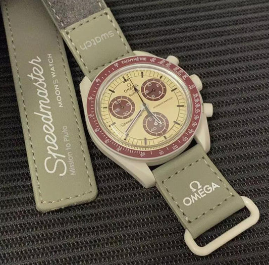 Swatch X Omega Moonswatch Mission to PLUTO