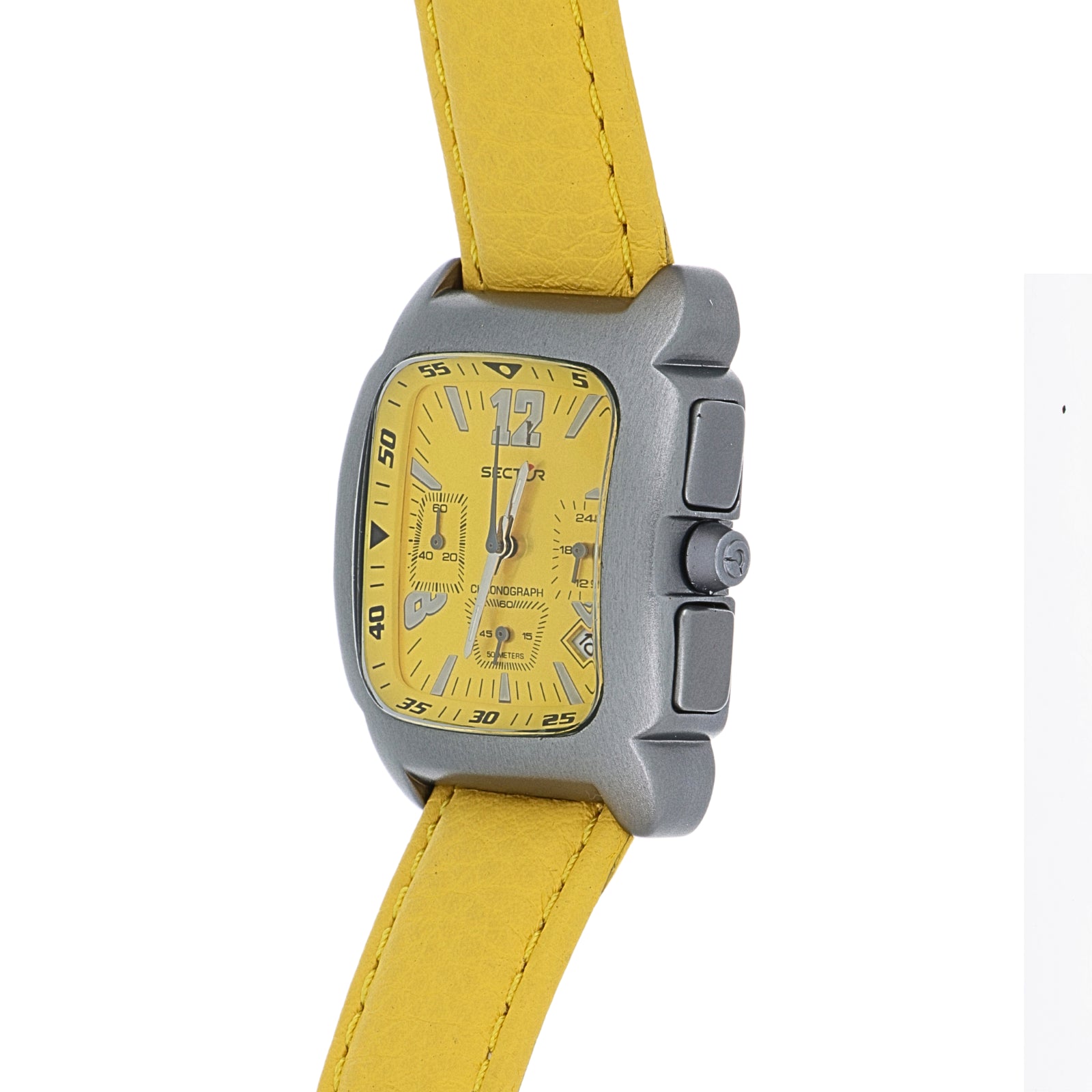 Sector Unisex Chronograph Watch in Yellow Aluminum Gift Idea Deal !!!