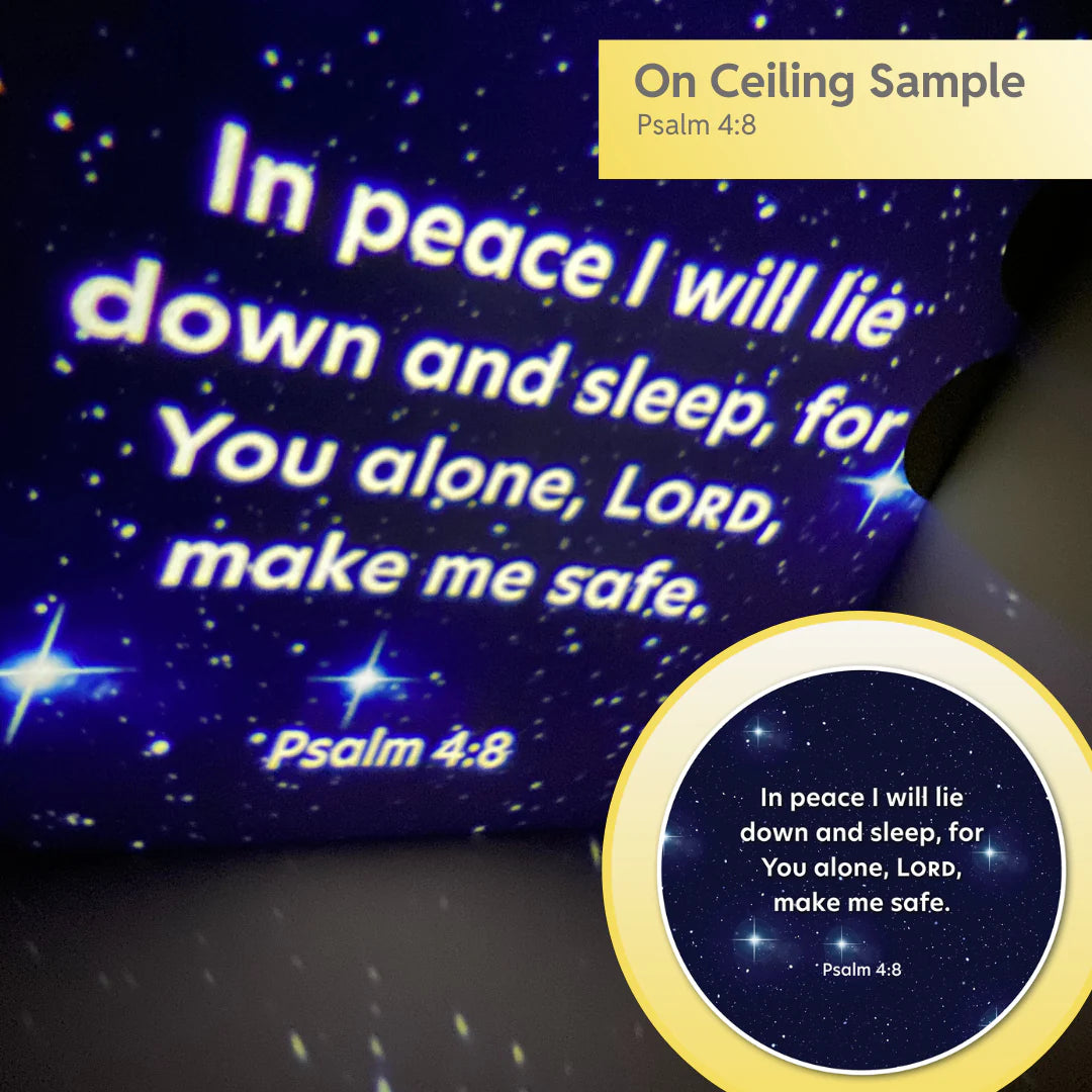 Starter Kit | Projector + 6 Bible Verse Discs - 50 Days of Pentecost Sale