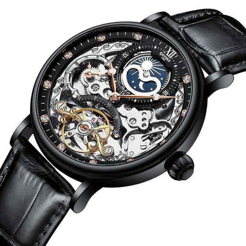Mechanical Automatic Watch Men Tourbillon Wristwatch Sports Watches Mechan