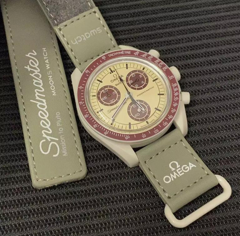 Swatch X Omega Moonswatch Mission to PLUTO