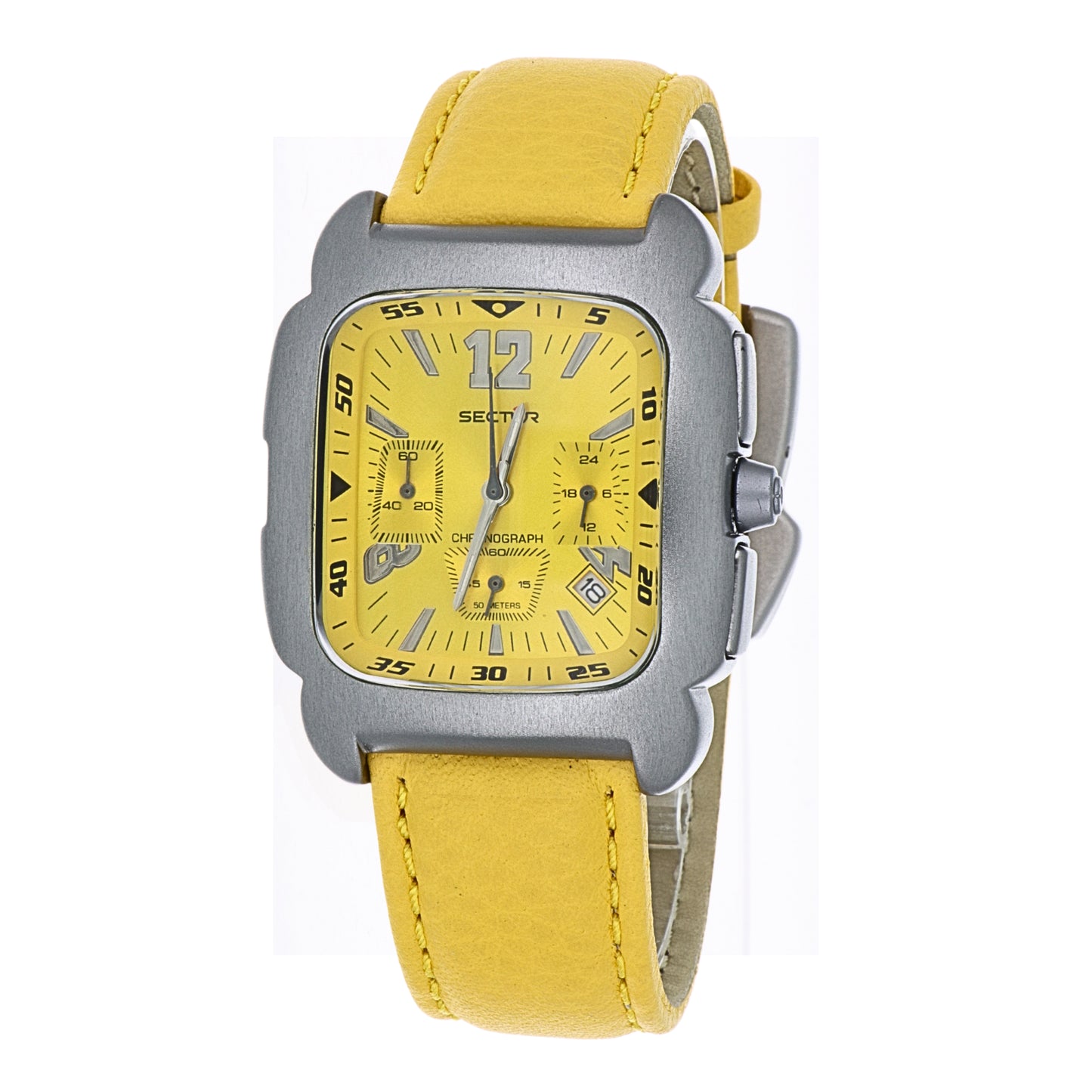 Sector Unisex Chronograph Watch in Yellow Aluminum Gift Idea Deal !!!