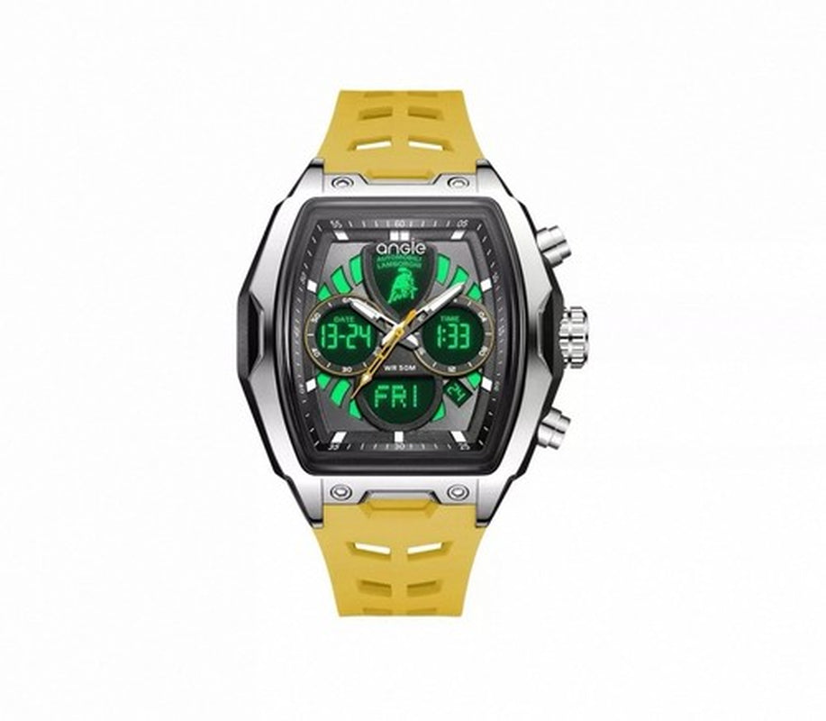 New Angie X Lamborghini Sub Dial Gentlemen'S Sport Watch