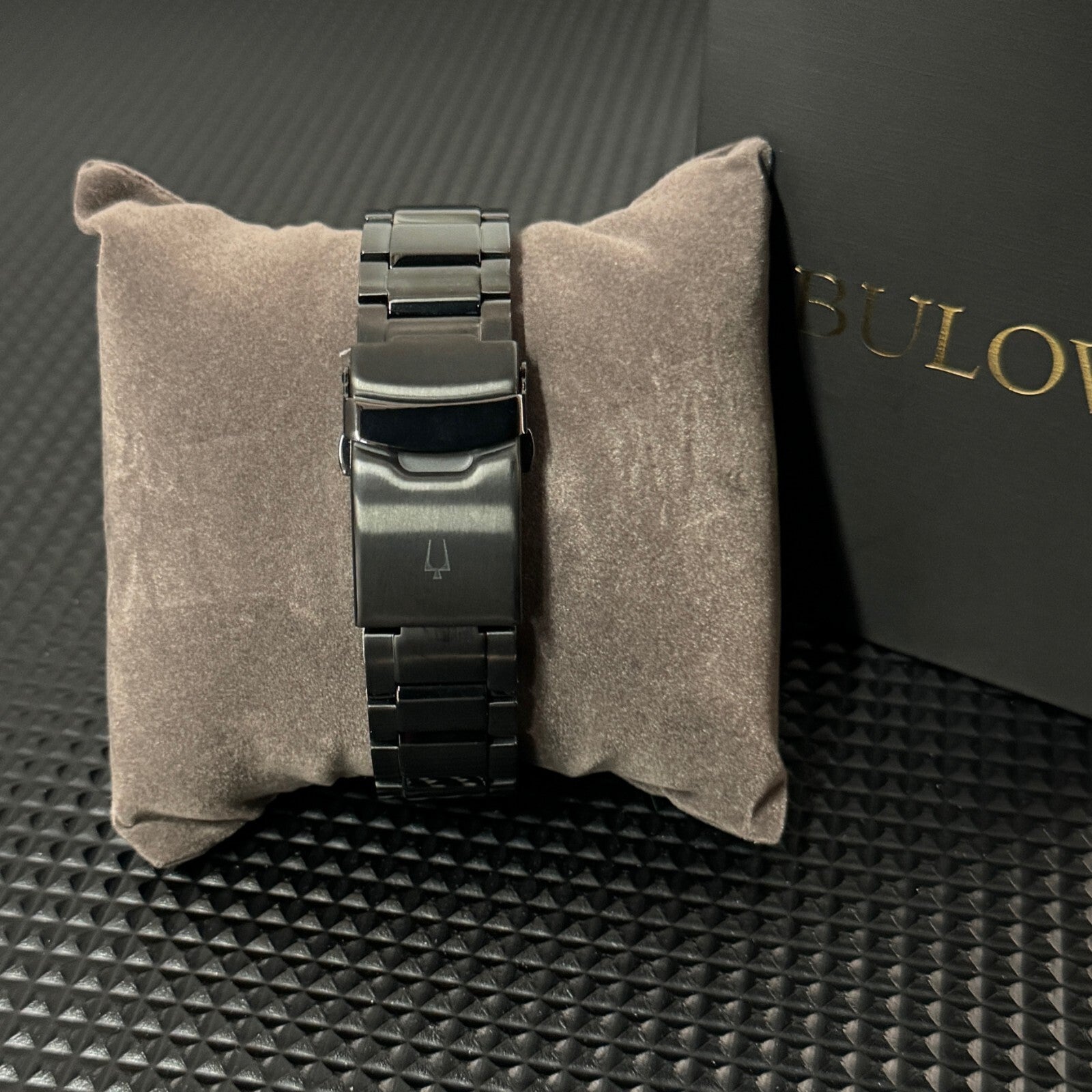 Bulova - Marine Star Black Dial Men'S Quartz Watch NEW with TAGS (98B302)