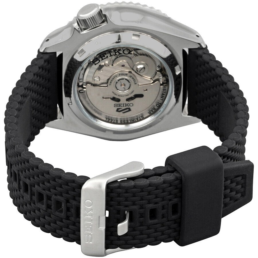 Seiko Men'S 5 Sports Automatic Black Dial Watch - SRPD73K2 NEW