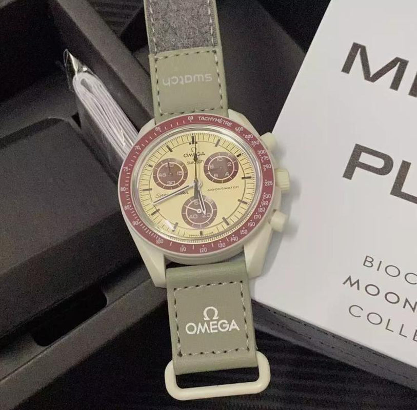 Swatch X Omega Moonswatch Mission to PLUTO