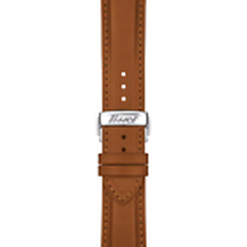 Tissot Telemeter 1938 Brown Leather Strap Men'S Watch T1424621605200
