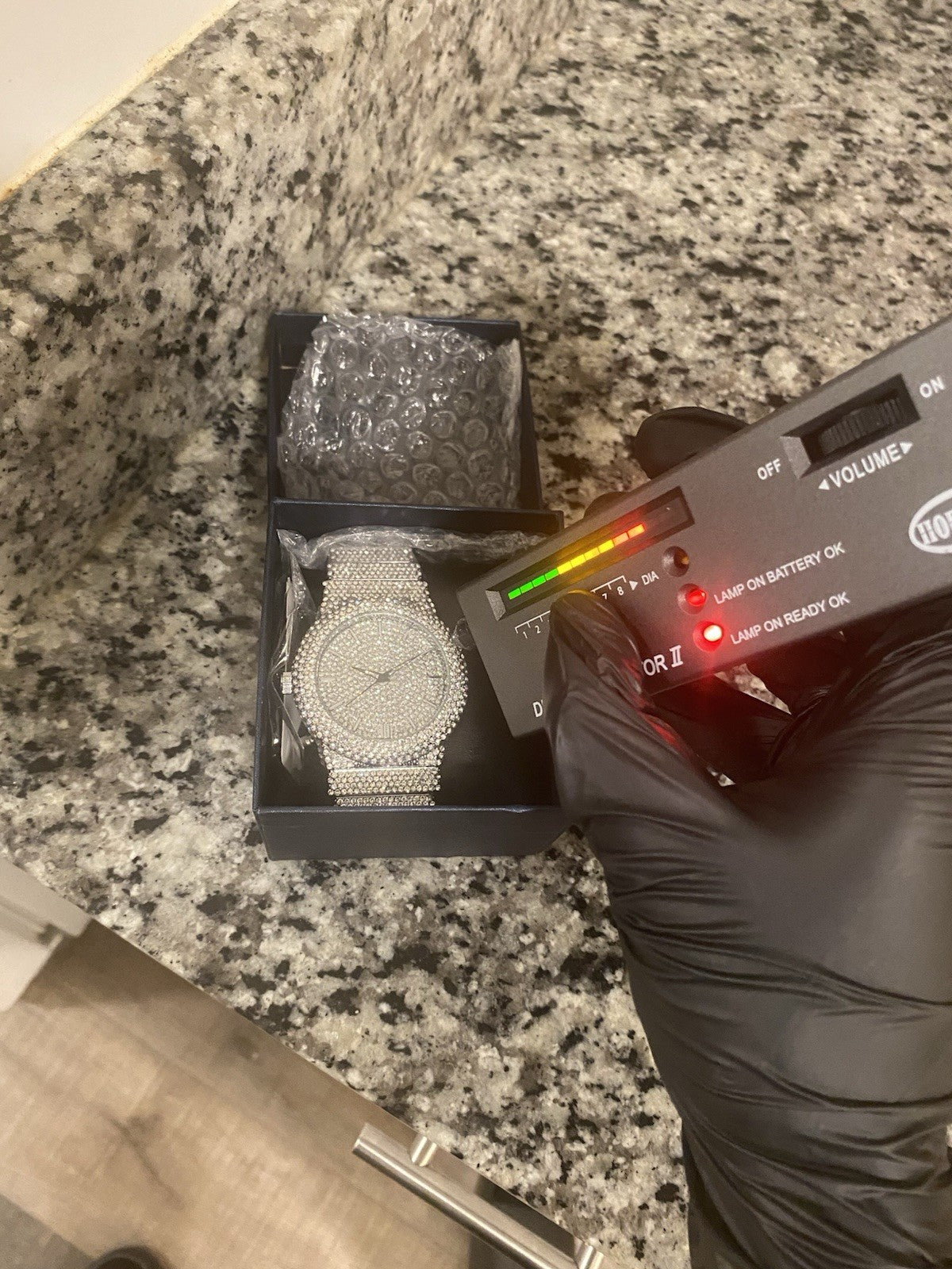 Custom Iced Out VVS Moissanite Watch | Pass Tester | Luxury Mechanical Men'S