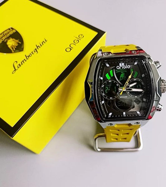 New Angie X Lamborghini Sub Dial Gentlemen'S Sport Watch