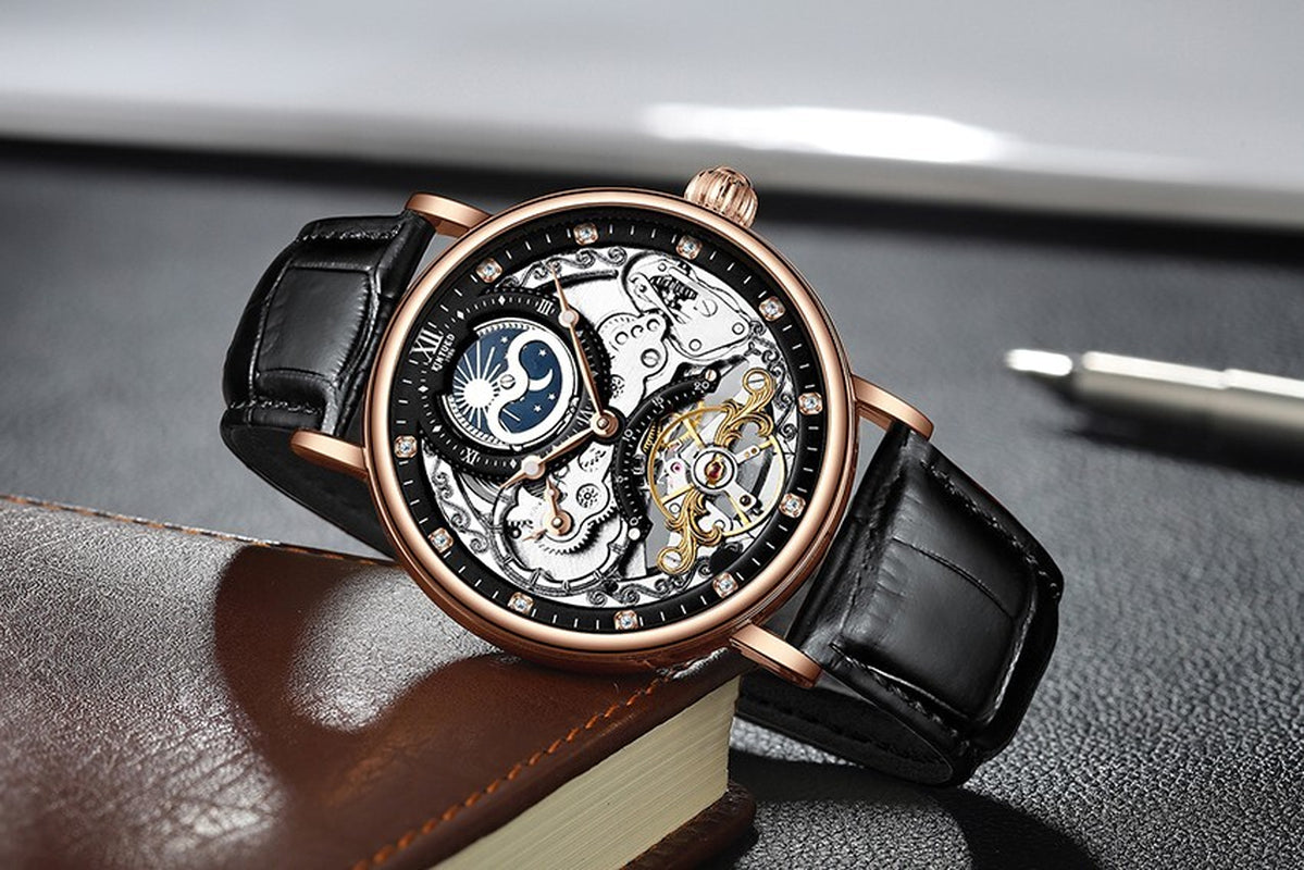 Mechanical Automatic Watch Men Tourbillon Wristwatch Sports Watches Mechan