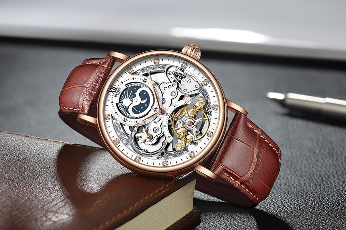 Mechanical Automatic Watch Men Tourbillon Wristwatch Sports Watches Mechan