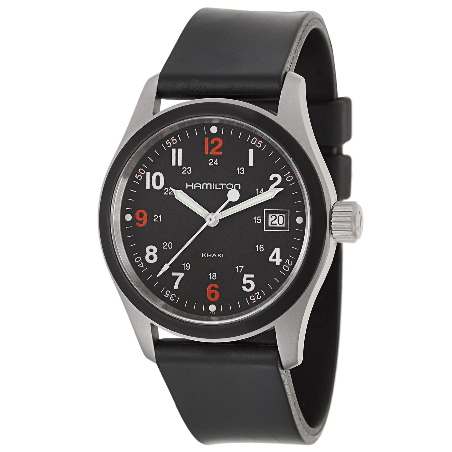 Hamilton Men'S Khaki Field 38Mm Quartz Watch H68421333