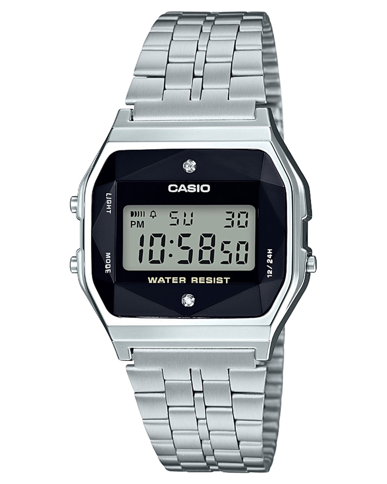 A159WAD-1 Casio Men'S Diamond Series Watch Stainless Steel Glass Made Japan