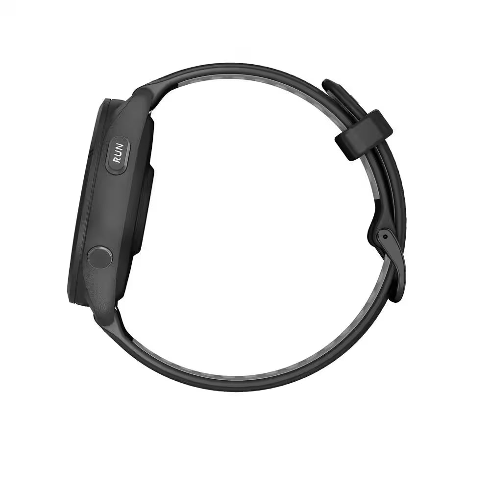 Forerunner 265 Running Smartwatch with Black Bezel 1.81 X .51 in Black