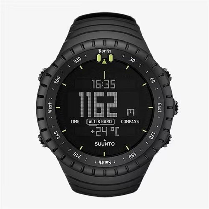 SUUNTO Core All Black Military Men'S Outdoor Sports Watch SS014279010 with Box