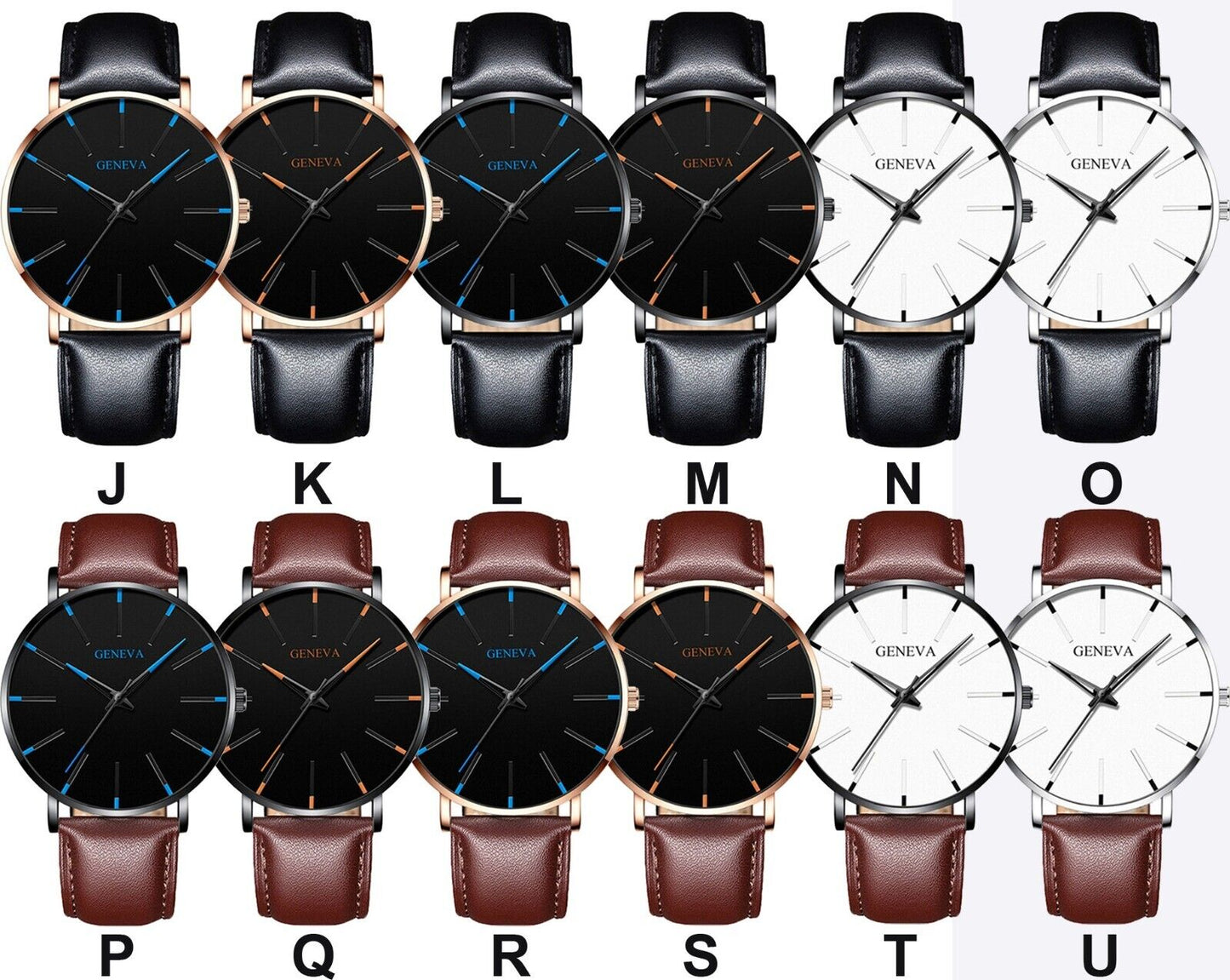 Men'S Fashion Ultra Thin Watches Business Stainless Steel Mesh Quartz Watch