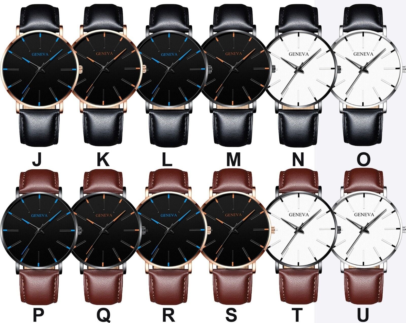 Men'S Fashion Ultra Thin Watches Business Stainless Steel Mesh Quartz Watch
