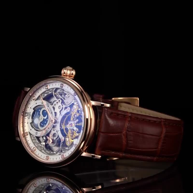 Mechanical Automatic Watch Men Tourbillon Wristwatch Sports Watches Mechan