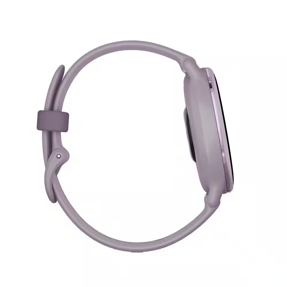 Vivoactive 5 Fitness-Tracking Smartwatch with Aluminum Bezel and Silicone Band 1.7 X .43 in Orchid