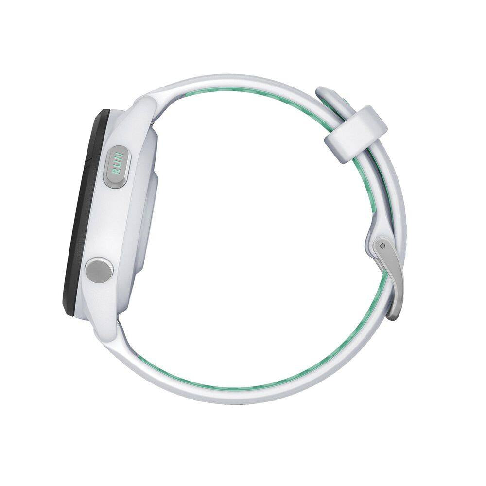 Forerunner 265S Running Smartwatch with Black Bezel 1.64 X .51 in White