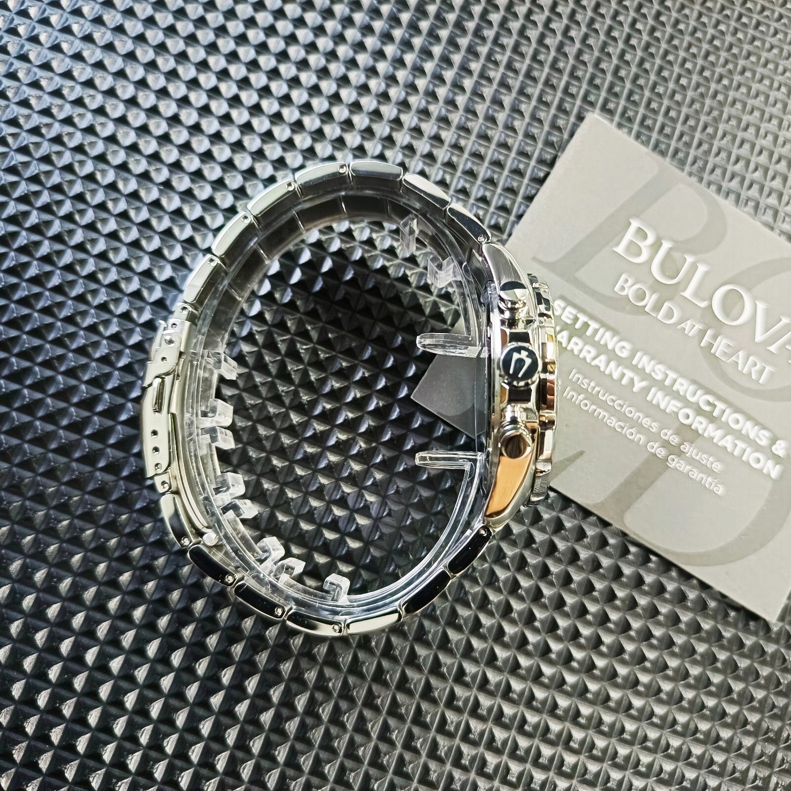 Bulova - Marine Star Blue Men'S Quartz Watch with Tag, New (96B256)