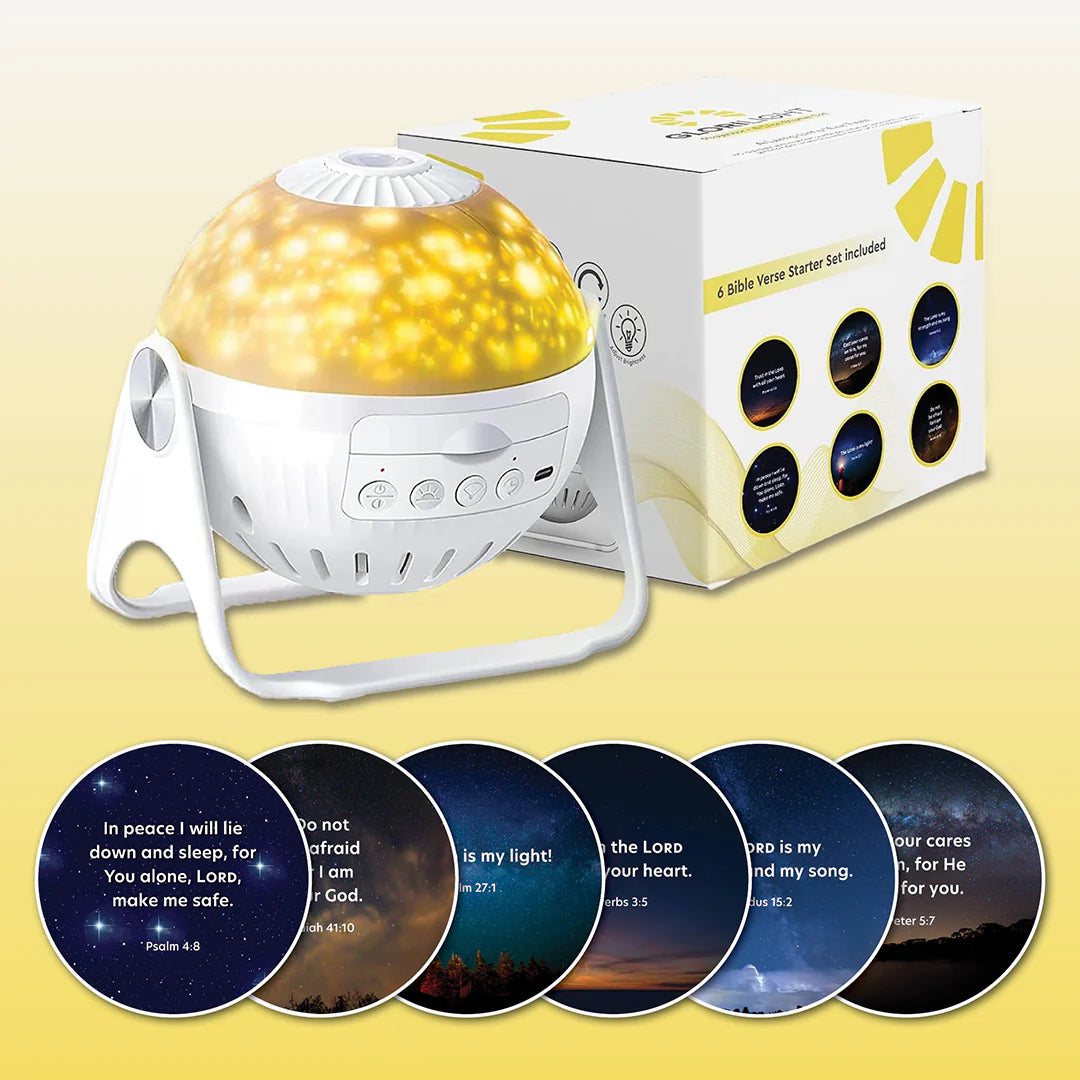 Starter Kit | Projector + 6 Bible Verse Discs - 50 Days of Pentecost Sale
