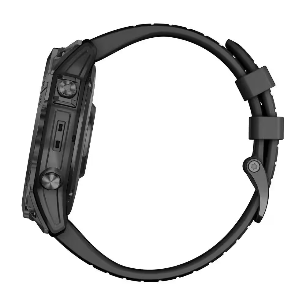 Epix Pro (Gen 2) Sapphire Edition Smartwatch with 51-Mm Case, Slate Gray Bezel with Black Band 2.01 X .59