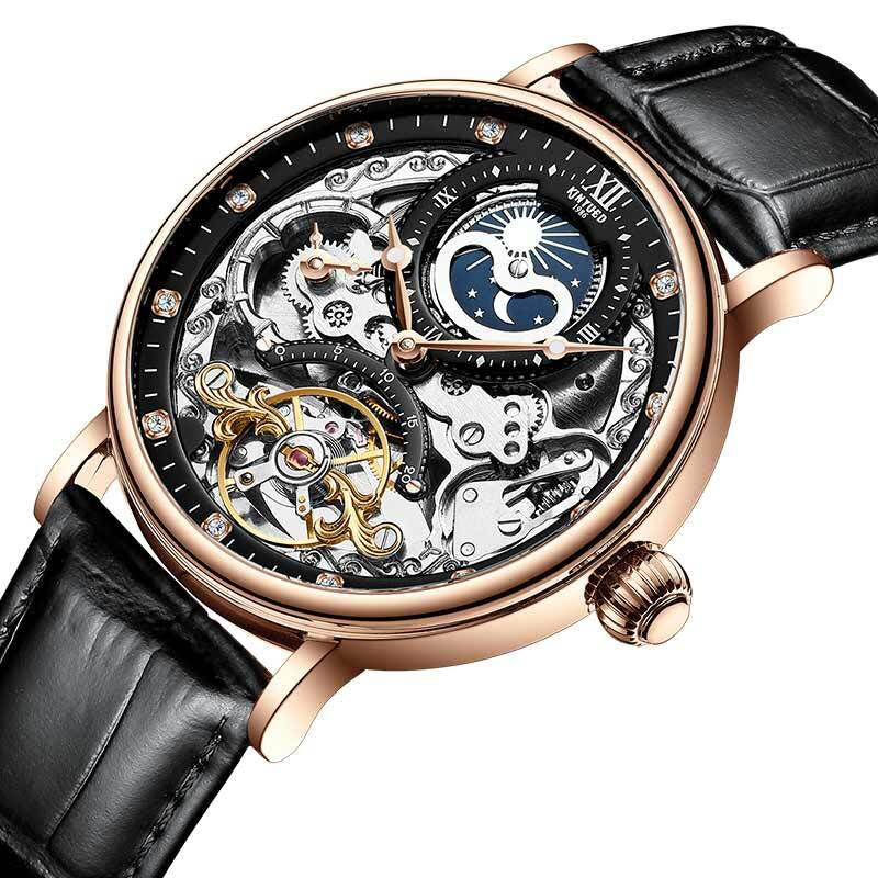 Mechanical Automatic Watch Men Tourbillon Wristwatch Sports Watches Mechan