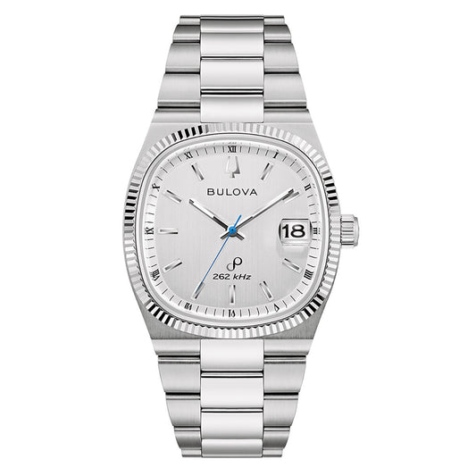 Bulova Men'S Quartz Watch Super Seville Steel/Silver 96B444