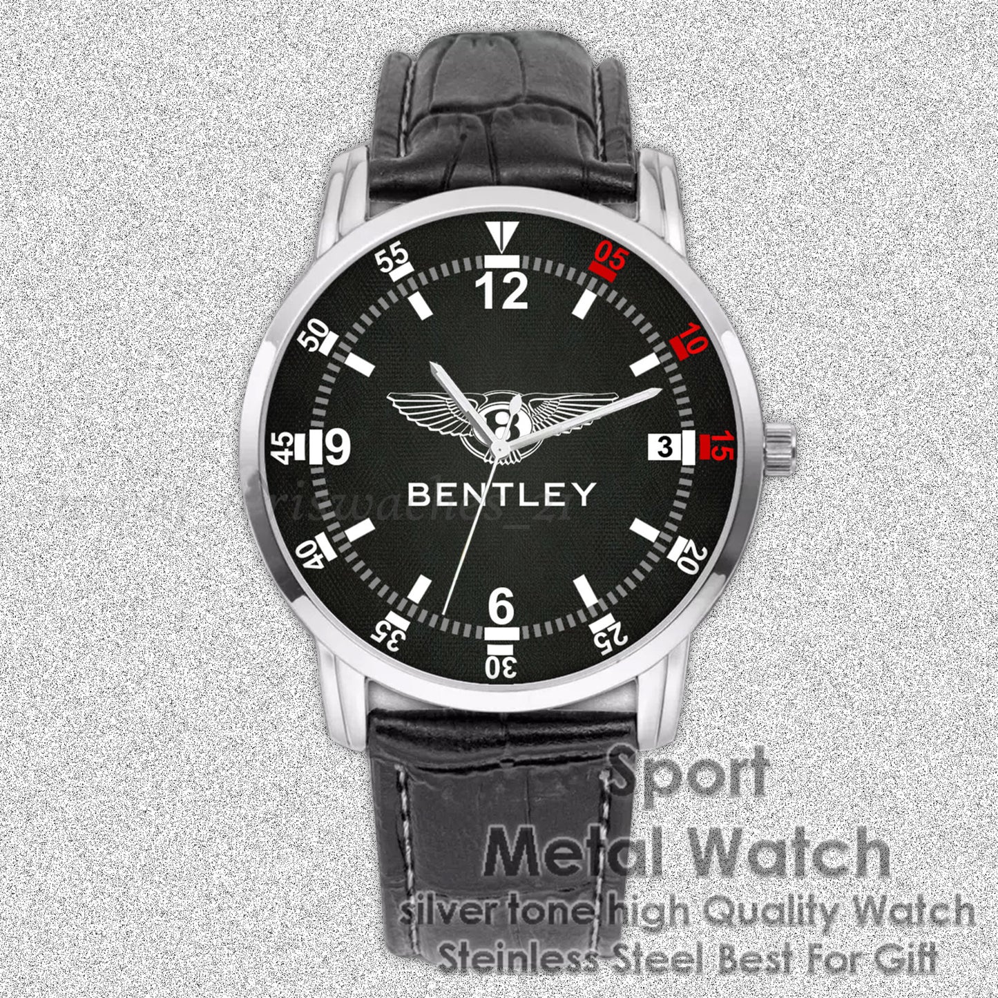 Bentley Logo Sport Metal Watch