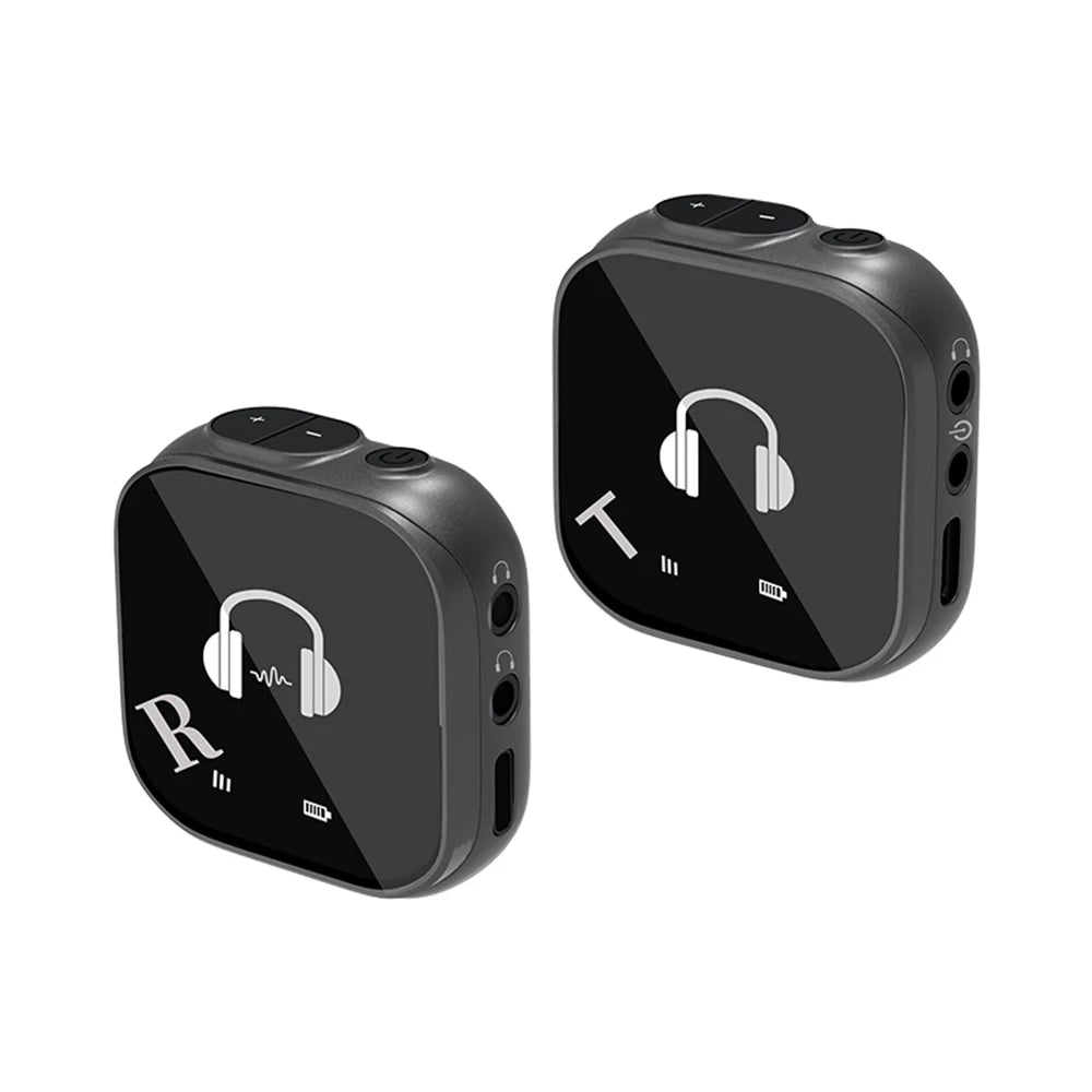 5.8G Wireless in Ear Monitor System Wireless IEM System with Transmitter Receiver Automatic Pairing Professional in Ear Monitor