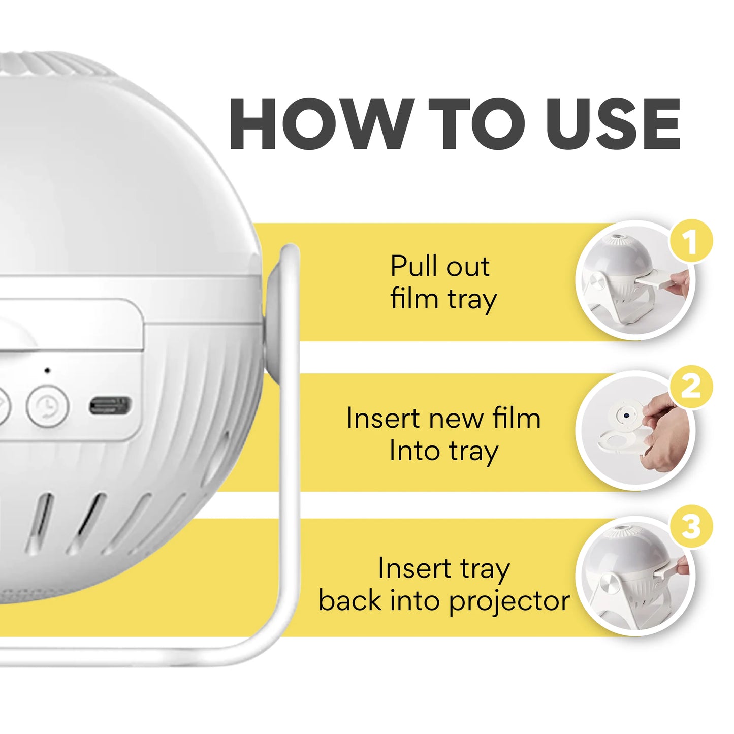 Starter Kit | Projector + 6 Bible Verse Discs - 50 Days of Pentecost Sale