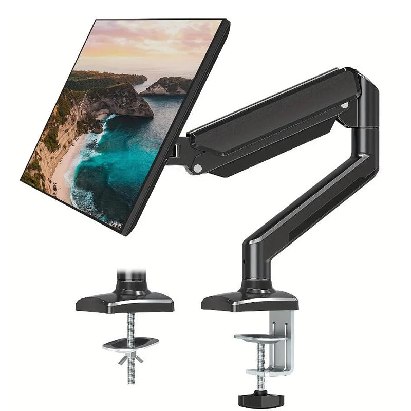 Single/Dual Monitor Mounting Bracket Desktop Universal Extendable Monitor Stand