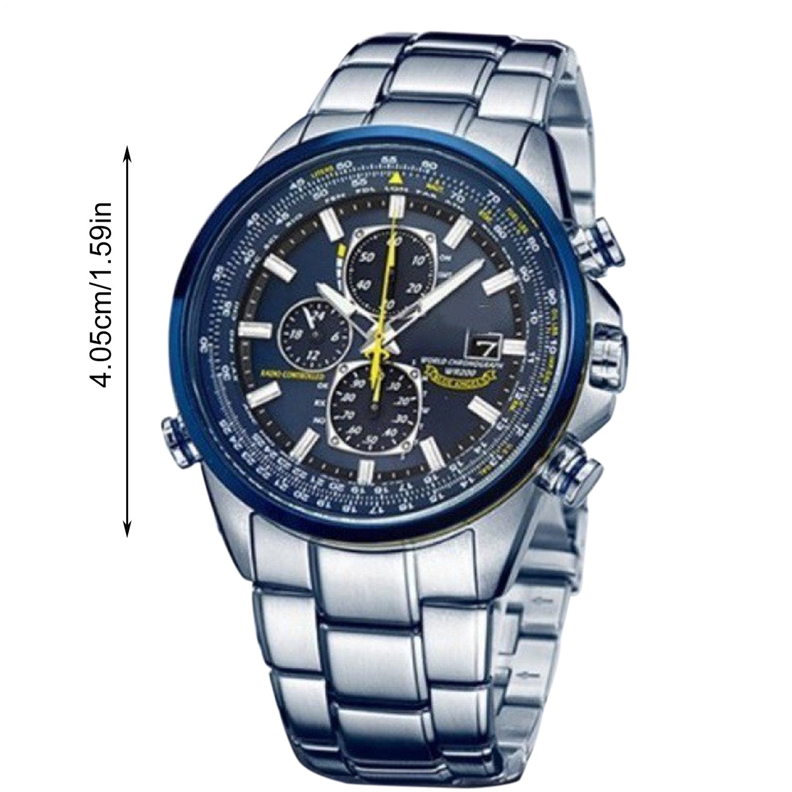 CITIZEN Blue Angels Men'S Watch Fashion Steel Blue Quartz Watch Wristwatch