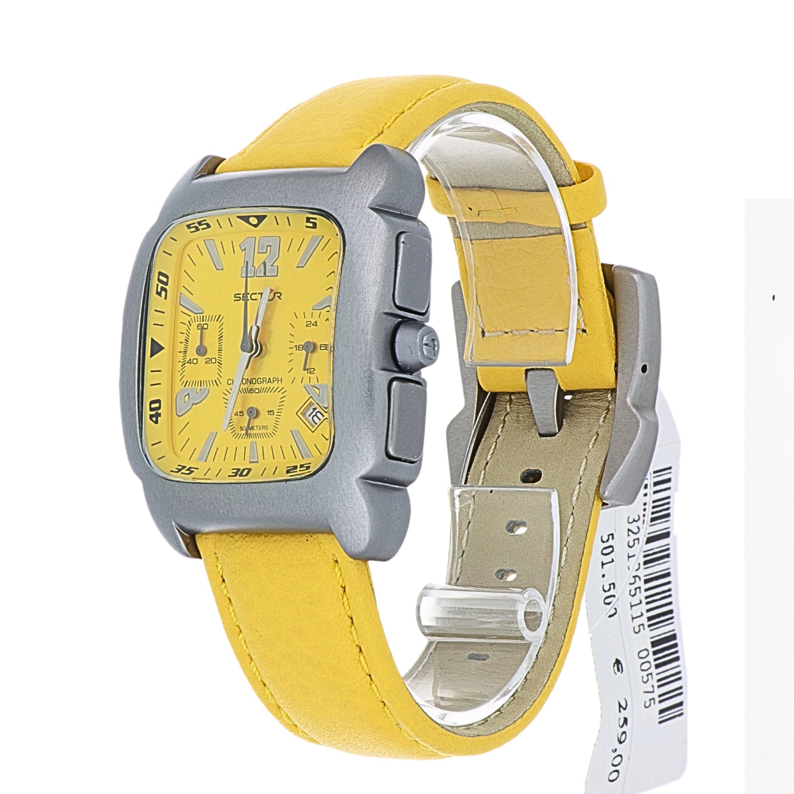 Sector Unisex Chronograph Watch in Yellow Aluminum Gift Idea Deal !!!