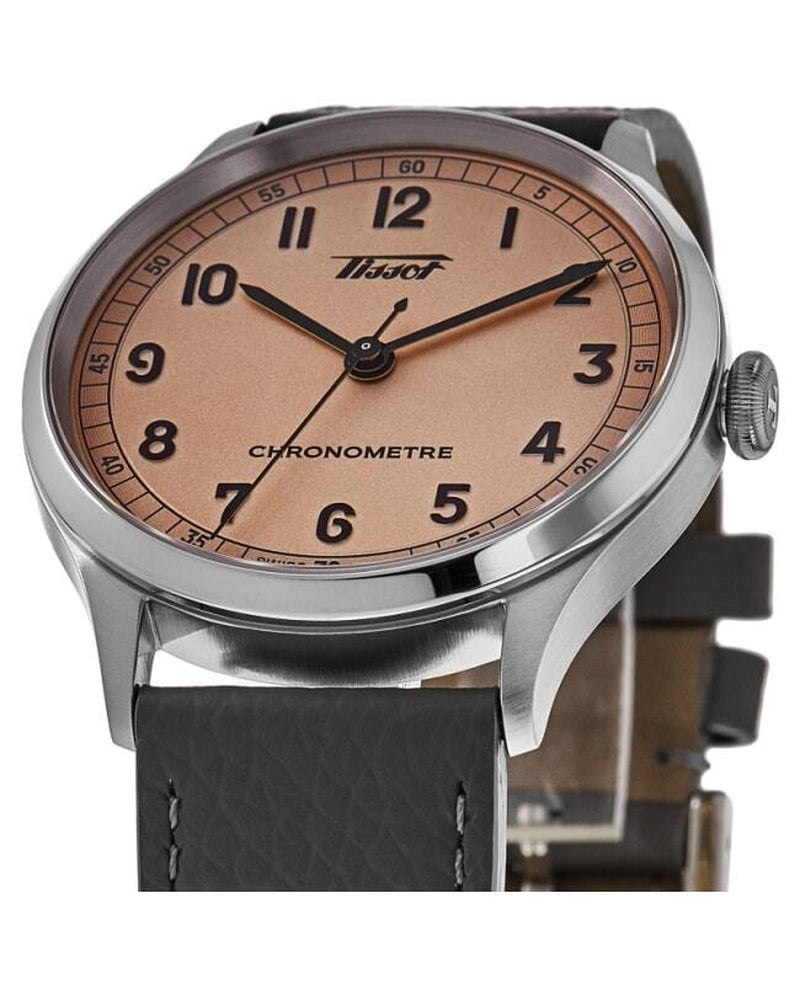 New Tissot Heritage 1938 Automatic COSC Pink Men'S Watch T142.464.16.33